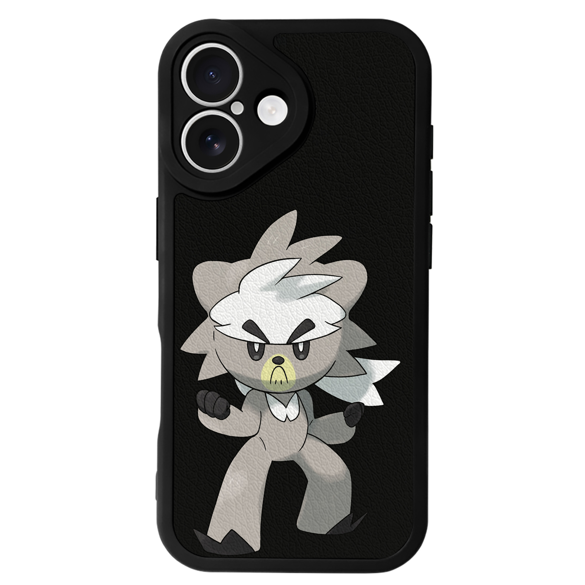 （画像用） ポケットモンスター Pokémon 【iPhone 16シリーズ対応】シリコンスマホケース（レザー調） 材質：シリコン